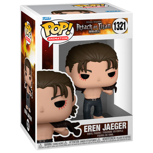 Figura FUNKO POP Attack on Titan Eren Jeager - Nº 1321