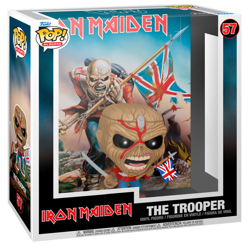 Figura POP Albums Iron Maiden The Trooper - Nº 57