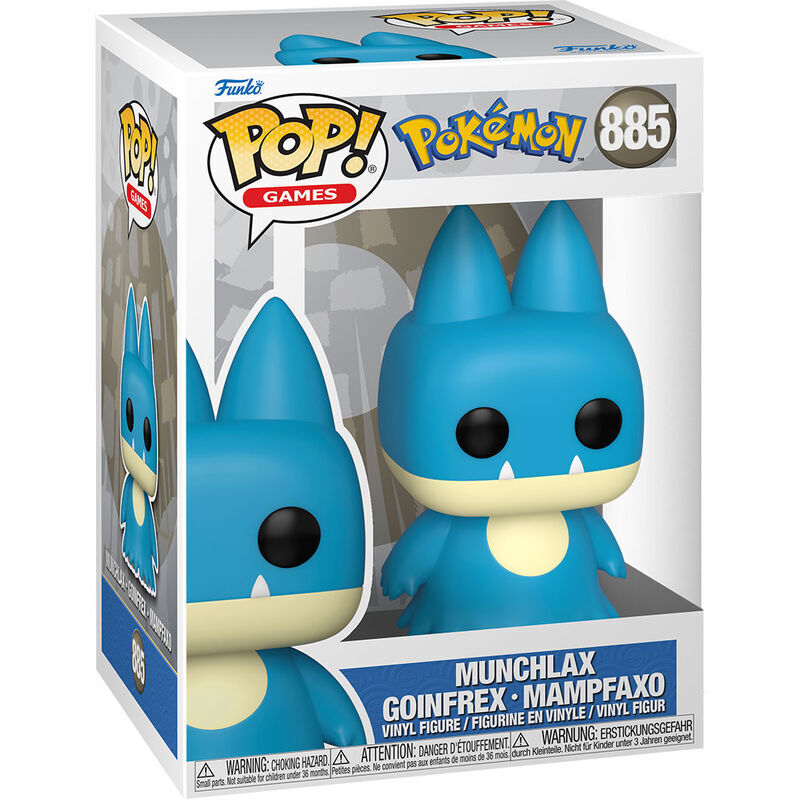 Figura POP Pokemon Munchlax - Nº 885