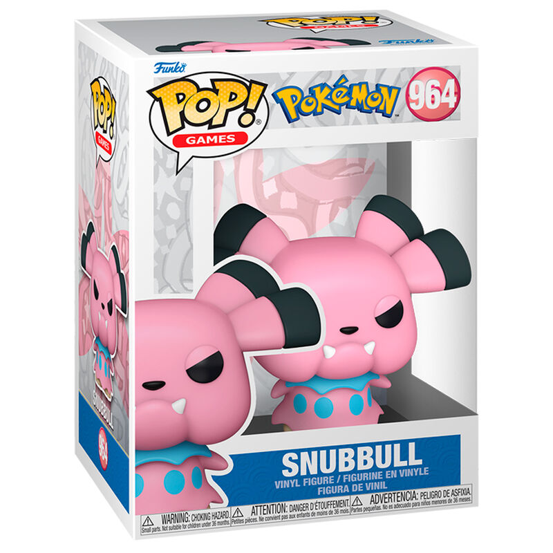 Figura POP Pokemon Snubbull - Nº 964