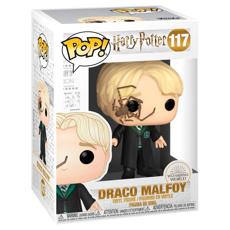 Figura POP Harry Potter Malfoy with Whip Spider - Nº 117