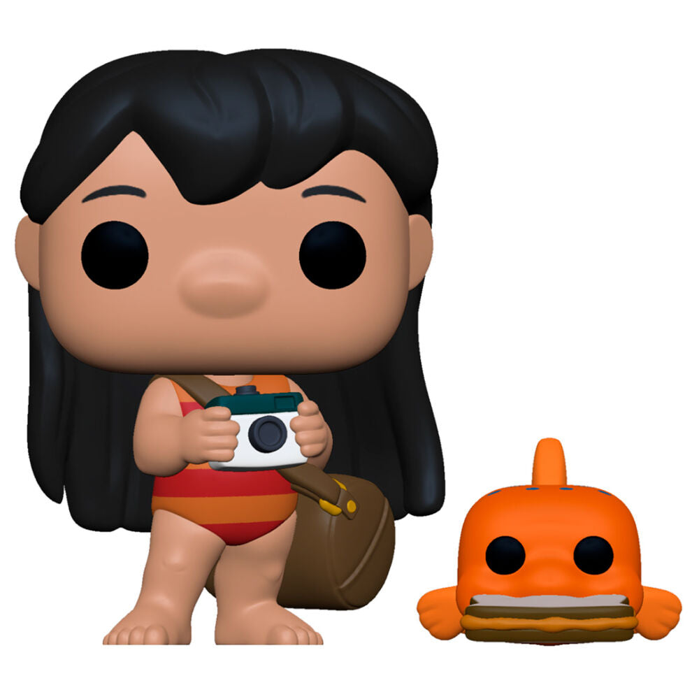 Figura POP Disney Lilo e Stitch Lilo com Pudge