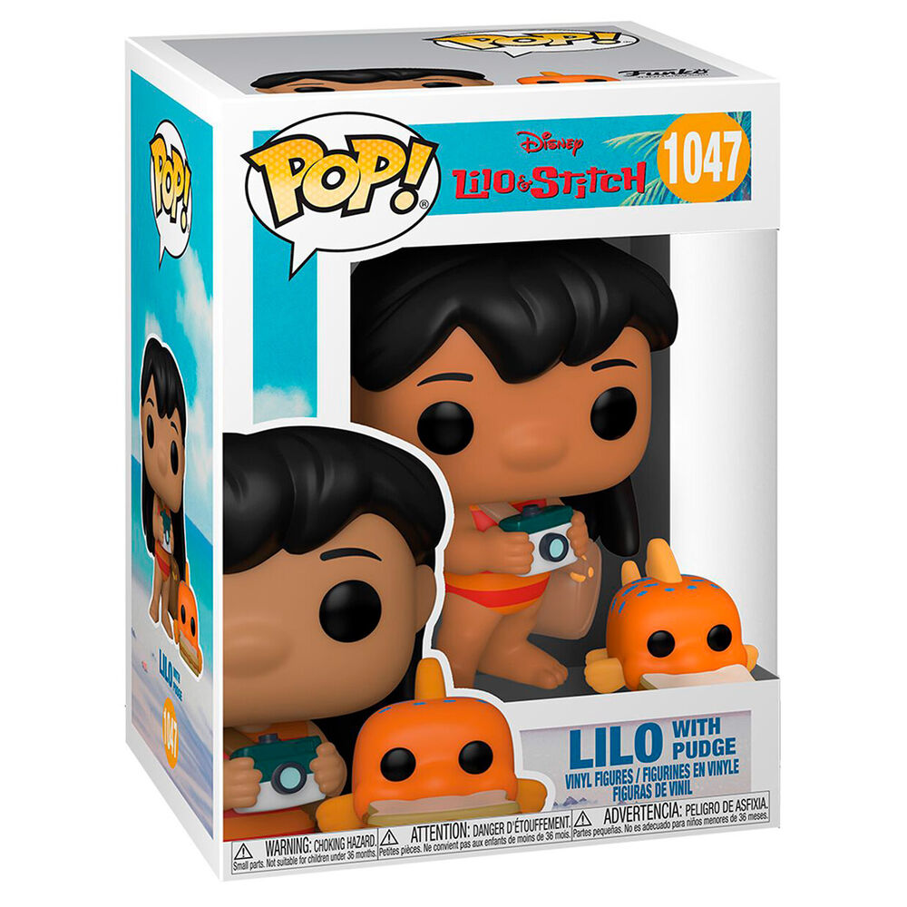 Figura POP Disney Lilo e Stitch Lilo com Pudge