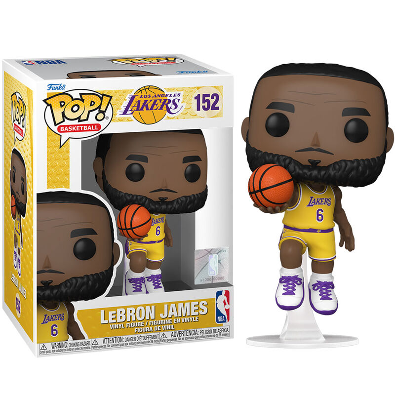 Figura POP NBA Los Angeles Lakers LeBron James - Nº 152