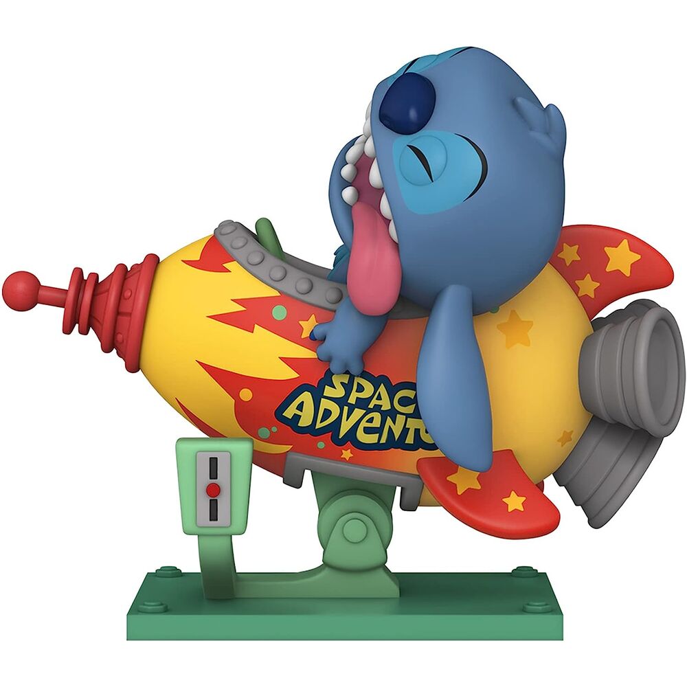 Figura POP Rides Super Deluxe Disney Lilo and Stitch - Stitch in Rocket - Nº 102