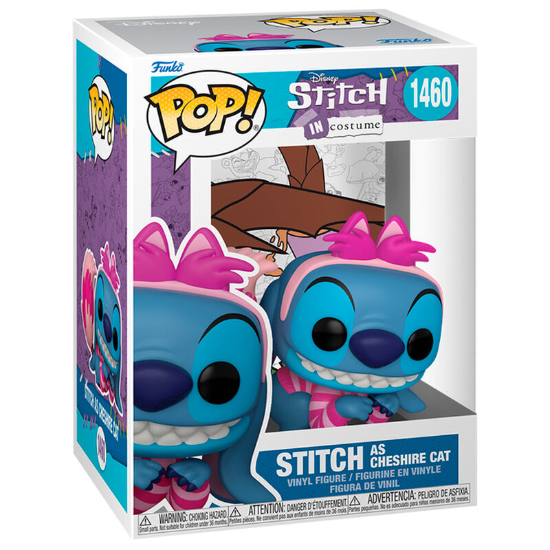 Figura POP Disney Stitch as Cheshire Cat - Nº 1460