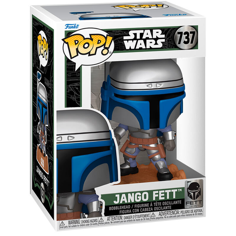 Figura POP Star Wars Jango Fett - Nº 737