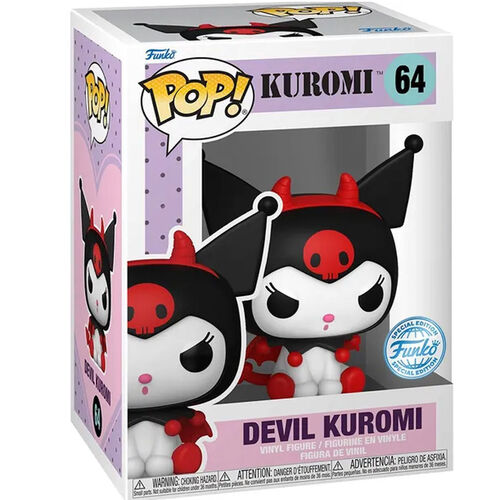 Figura POP Hello Kitty Devil Kuromi Exclusive - Nº 64